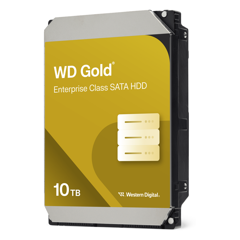 Wd wd103kryz Disco Duro Empresarial WD Gold / SATA 6 Gb/s / 10 TB / 7200 RPM / Tecnología HelioSeal / ArmorCache / 5 Años Garantía / 2.5M Horas MTBF