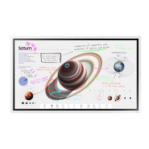 Samsung Electronics wm55fx Pizarra Interactiva Digital / 55 4K UHD (3840x2160) / Touch IR 20 Puntos / Whiteboard 4 Usuarios Simultáneos / Tizen 9.0 / WiFi / VESA 400x400