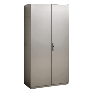 Precision pst10022040inoxt Gabinete de Acero Inoxidable IP55 (1000 x 2200 x 400 mm) con Placa Interna Galvanizada.