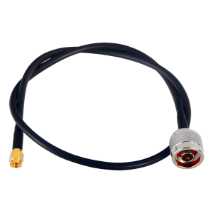 Epcom Industrial sn-58u-smai-60 Jumper de 60 cm con Cable RG-58U-SYS, Conectores N Macho a SMA Macho Inverso.