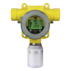 Detector fijo de oxígeno con sensor electroquímico EC, salida 4-20 mA y Modbus, para atmósferas potencialmente explosivas