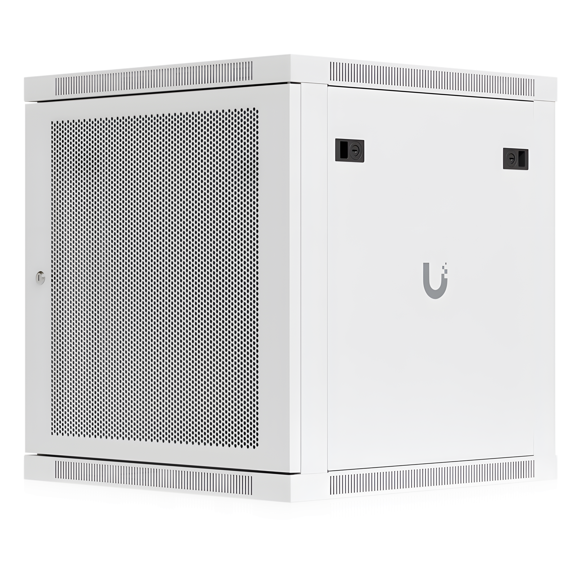 Ubiquiti uacc-rack-12u-wall-600-p UACC Rack Cabinet 12U (598 x 600 mm) - Gabinete Cerrado para Montaje en Pared con Puerta Frontal Perforada