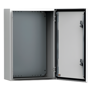 Hoffman mas0252015r5 Gabinete de Uso Exterior MAS 250 x 200 x 155 mm (9.84 x 7.87 x 6.10 in) / NEMA 4/12/13 / IP66 / IK10 / Acero Dulce 1.5 mm / Platina de Montaje Incluida / Color Gris Claro