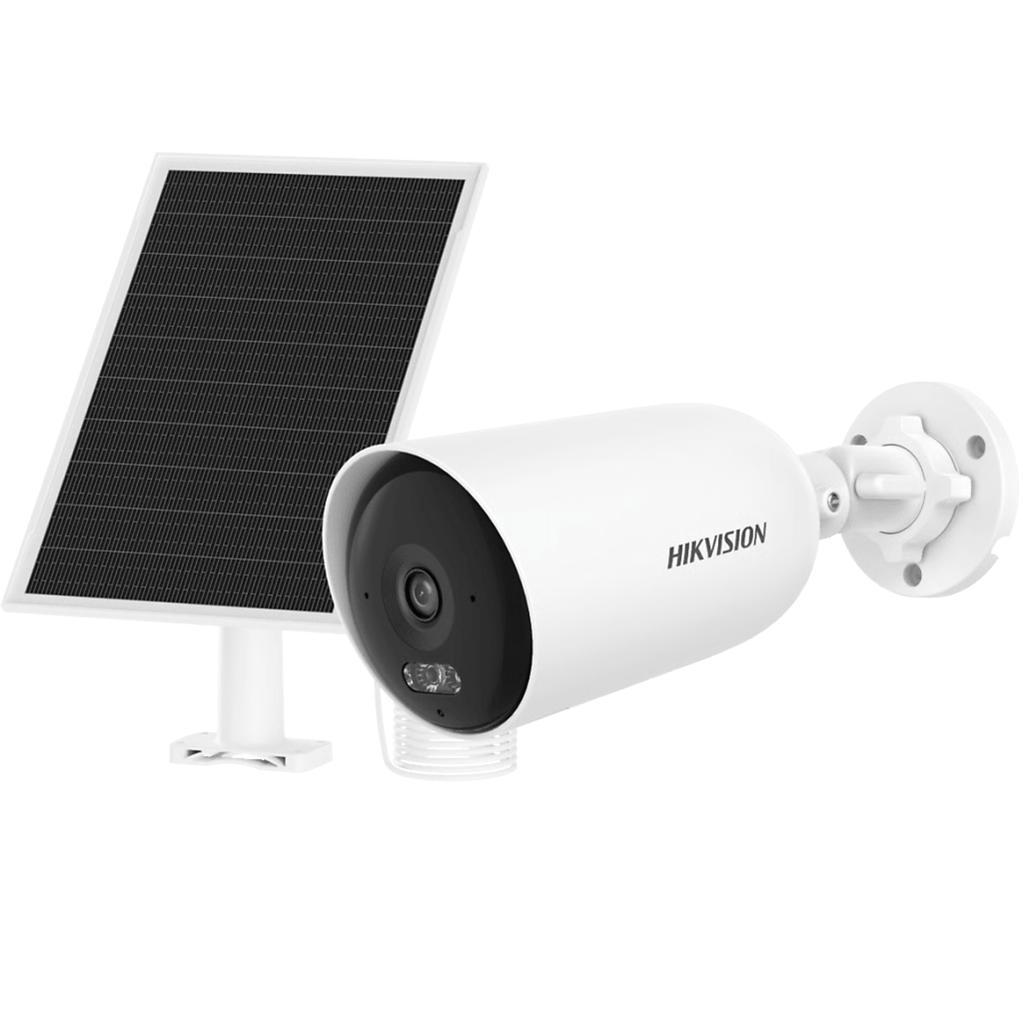 Hikvision ds-2cfs04/4g-sim Kit Solar IP All in One / AOV / Bala IP 4 Megapixel / Lente 2.8 mm / Panel Solar + Batería de Respaldo de Litio (9000 mAh) / SIM 4G Incluido/ Audio Bidireccional / IP66 / Micro SD