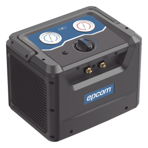 Epcom re-c7 Máquina Recuperadora de Refrigerante REC7 / Compresor Sin Aceite Pistón Simple / 38.5 bar (558 psi) / Motor DC Sin Escobillas 1 HP / Operación Un Botón / Recuperación Vapor 0.22-0.25 kg/min / Recuperación L&ia