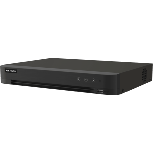 Hikvision ds-7216huhi-s2/xt DVR 16 Canales TURBOHD + 16 Canales IP / 8 Megapixel (4K) / Audio Bidireccional / GUANLAN / Reconocimiento Facial / ACUSEARCH / 2 Bahias de Disco Duro / Salida de Video en 4K / H.265+