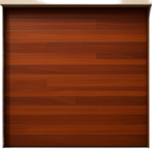 Accesspro sec-door16-21gf Seccion para puerta de Garage / Acabado laminado PREMIUM / Panel de 21 / Color Cafe / 16 pies Ancho / Estilo Americana.