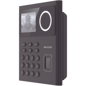 Hikvision ds-k1t320mfwx-b/s/demo Terminal Biométrica MinMoe WiFi / Reconocimiento Facial Deep Learning HIK-IA / 500 Rostros y 1,000 Huellas / Batería de Respaldo 3h / HikConnect Teams / MIFARE
