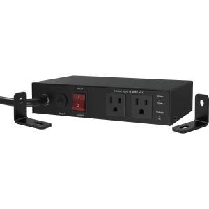 Epcom Powerline eplcon2okit Acondicionador de Voltaje / Entrada 120 Vca / 2 salidas @ 120 Vca NEMA 5-15R / 1,800 W / 15 A / Supresión de Picos / Filtro de Ruido EMI/RFI / Sin bracket