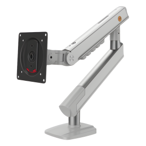 Nb-Epcom a5-xsnb Brazo Ergonómico para Monitor A5-XS / Soporte 17 a 32 / VESA 75x75 y 100x100 mm / Carga 2-7 kg (4.4-15.4 lbs) / Ajuste de Tensión / Rotación ±90° / Color Blanco / Instalación Abrazadera o Pasacables
