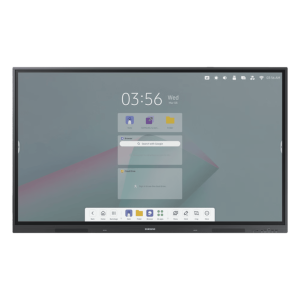 Pantalla Interactiva 75 / Resolución 4K UHD (3840x2160) / Táctil IR / Brillo 400 nits / Android 14 EDLA / WiFi y Bluetooth / Compatible VESA 800x400