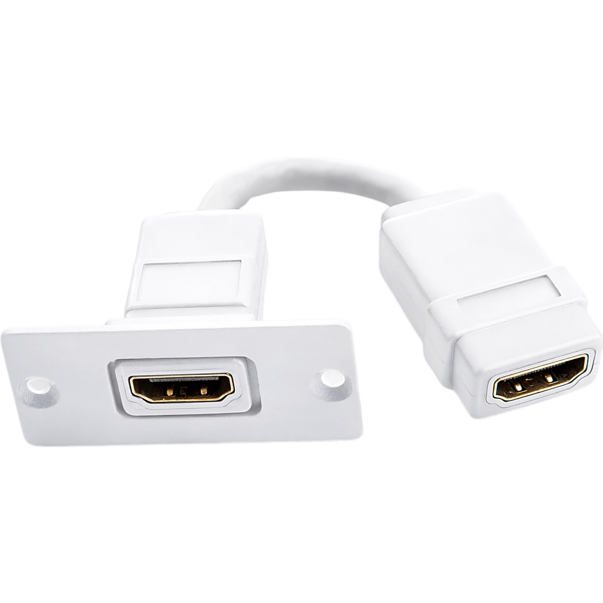 Kramer w-h(w-hdmi)(w) Wall Plate Inserción HDMI | Conexiones HDMI | Tamaño Espacio Simple | Blanco