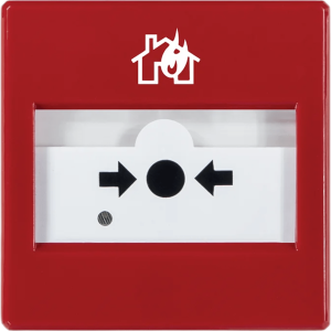 Inim Electronics ic-0020 Pulsador convencional restablecible con llave, para uso en interiores