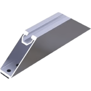 Basel n00031 Accesorio de Sujeción Coplanar / XS Rail / Aluminio Serie 6000 / 120 g / Para Techos de Lámina Trapezoidal / Incluye Cinta Aislante EPDM