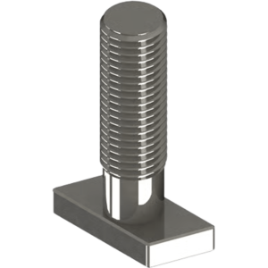 Basel n00008 Perno de Montaje Solar / Acero Inoxidable / Rosca M8 / 30 mm (1.18 in) / Compatible con N Rail 4.72 y M2 / 12.26 g