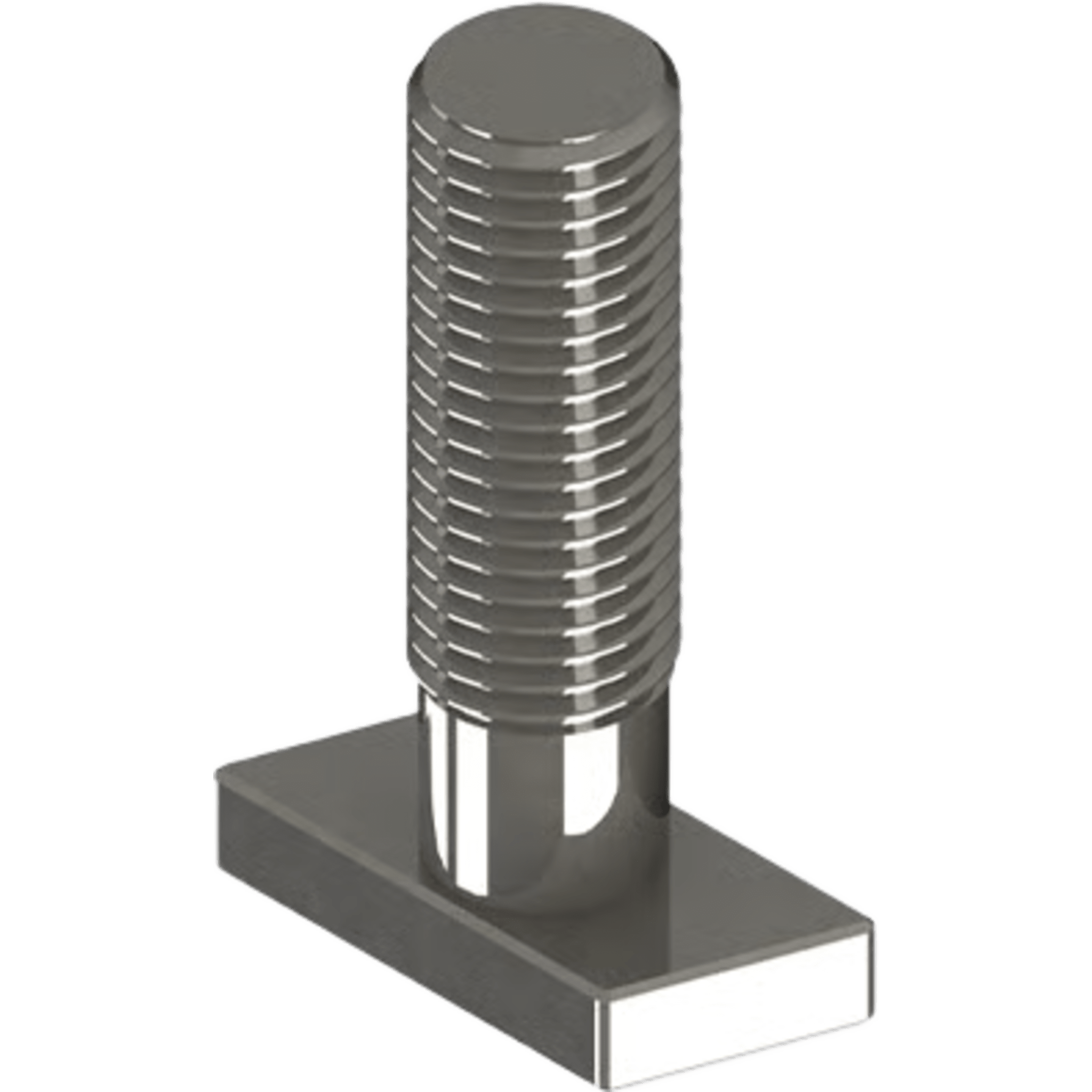 Basel n00008 Perno de Montaje Solar / Acero Inoxidable / Rosca M8 / 30 mm (1.18 in) / Compatible con N Rail 4.72 y M2 / 12.26 g