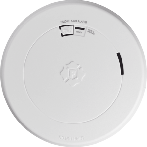 First Alert 1046802d Detector Combo de Humo/CO, Autónomo, Batería Sellada de Litio de 10 años, No Requiere Panel, Diseño Ultra Delgado, No Requiere Cableado