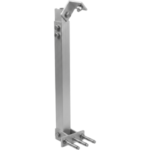 Syscom epl-al3nt-380-03al Soporte ajustable 455mm aluminio anodizado