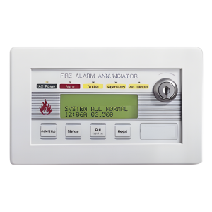 Notifier fdu-80 Anunciador remoto de incendio con LCD retroiluminado de 80 caracteres, compatible con NFS2-640 y NFS-320