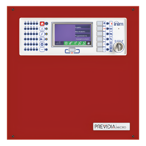 Inim Electronics previdia-msr Central de Detección de Incendio Convencional Previdia M-S | 4 Zonas Ampliables a 36 | Gestión de Gas 4-20 mA | Extinción EN 12094-1 | Pantalla Táctil 4.3 | Inim Cloud Fire