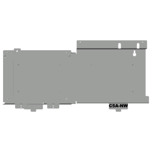 Notifier c5a-m Chasis de audio para montar el sistema DVC y su teclado en gabinete CAB-5, incluye micrófono y compartimiento integrados