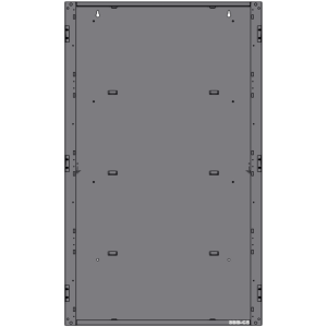 Notifier sbb-c5 Caja trasera de tres niveles para gabinete de panel de alarma contra incendio, acero calibre 16, serie CAB-5
