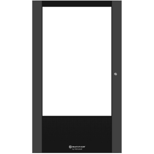 Notifier drc5 Puerta con ventana para gabinete de tres niveles, acero calibre 16, para gabinetes CAB-5 de paneles contra incendio serie N16 INSPIRE de NOTIFIER