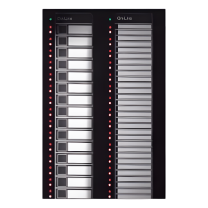 Notifier acm-30 Módulo anunciador AIO de 30 botones capacitivos con LED programables para paneles NOTIFIER INSPIRE serie N16 y controladores NCD
