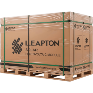 Leapton lp182*210m66nb620wblk/37pallet Pallet con 37 piezas de Modulo Solar LP182*210M66NB620WBLK, 620 W BIFACIAL, 49.75 Vcc, Monocristalino TOPCon