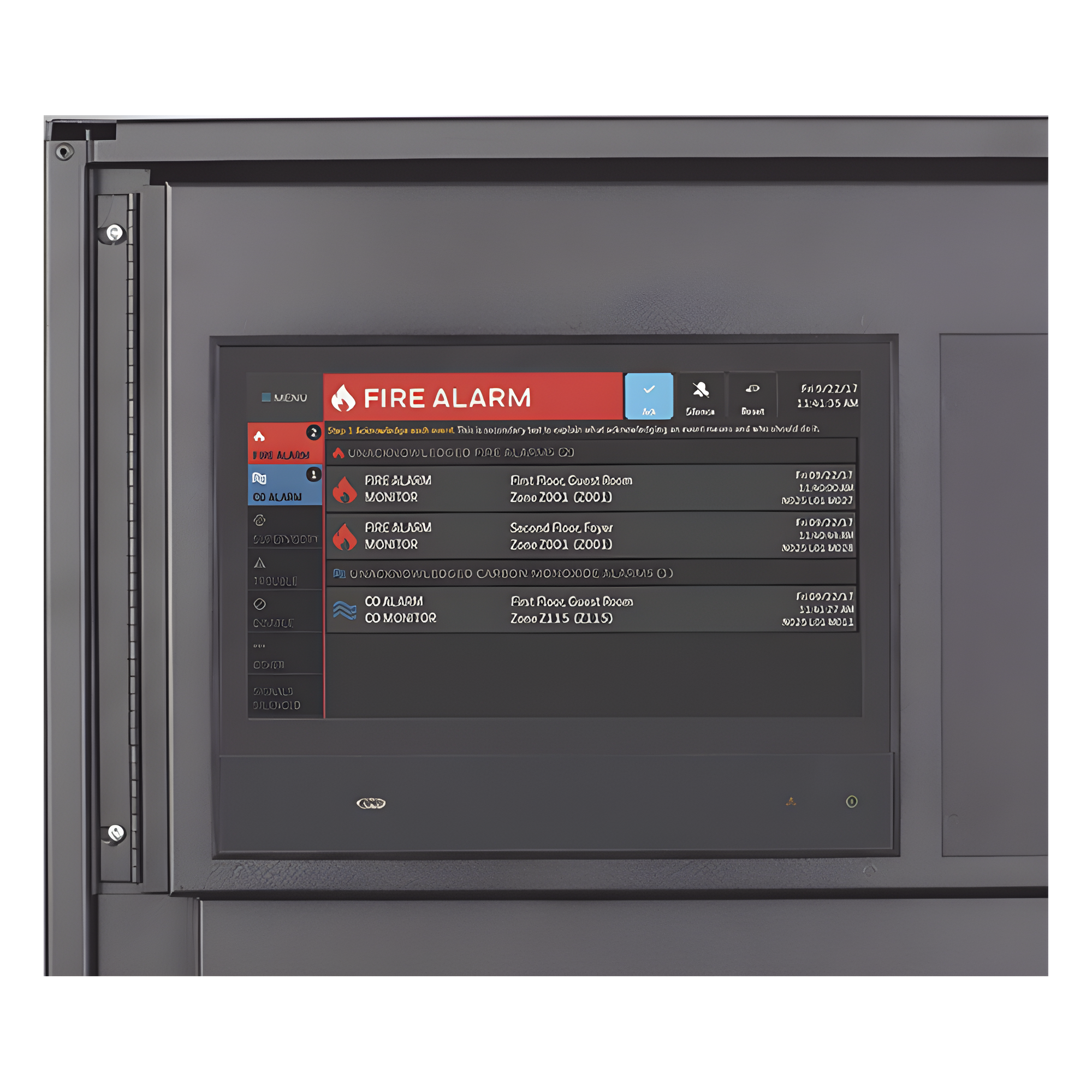 Notifier ncd Pantalla táctil de control de red de 10 pulgadas para NOTI-FIRE-NET, compatible con paneles ONYX e INSPIRE