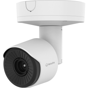 Hanwha Vision tno-c3022tra Cámara Térmica AI Radiométrica / QVGA 384x288 / Detector 17?m NETD 30mK / Clasificación Persona-Vehiculo / Rango Temperatura -40°C a 550°C (-40°F a 1,022°F) / IP66 IK10 / PoE+12VDC
