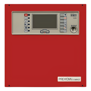 Central de Detección de Incendio Previdia Compact | Direccionable 1 Lazo hasta 64 Puntos | Pantalla Táctil | Inim Cloud Fire Integrado | EN 54-2/4/21 | UL