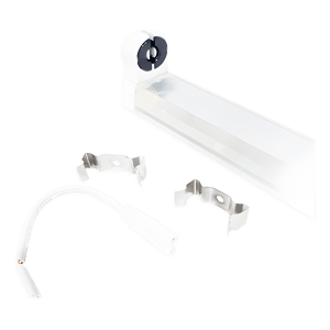 Jwj jbpa Portalámparas de 120 cm para Tubo T8