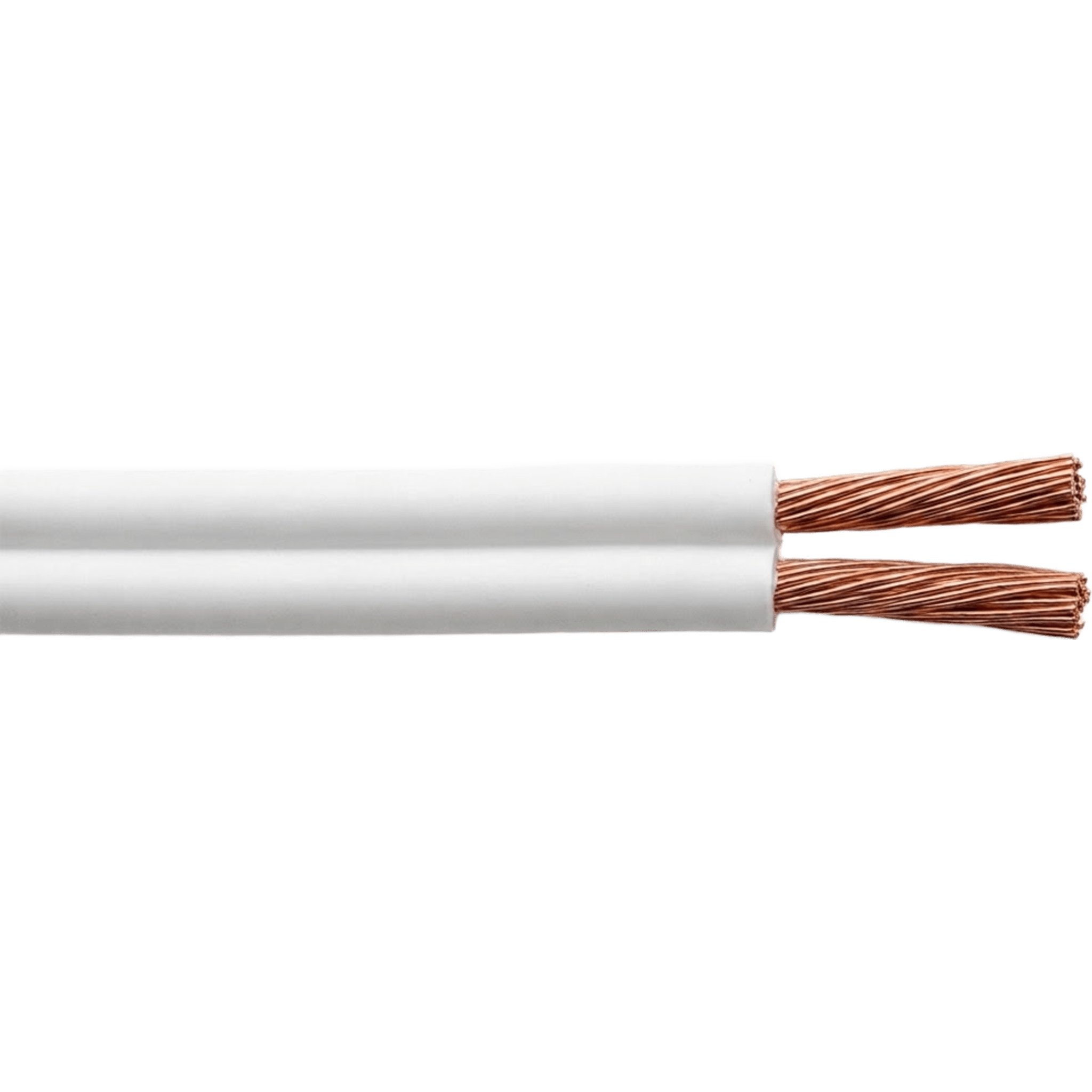 Indiana pc03 Cable POT 2 x 16 AWG / Flexible Tipo SPT / 300V 60°C / 100 Metros ( 328.08 Pies ) Cobre Suave / Aislamiento PVC / Paralelo / Blanco / Cumple NOM-001-SEDE/ Aplicaciones en Electrodomésticos y Electrónicos