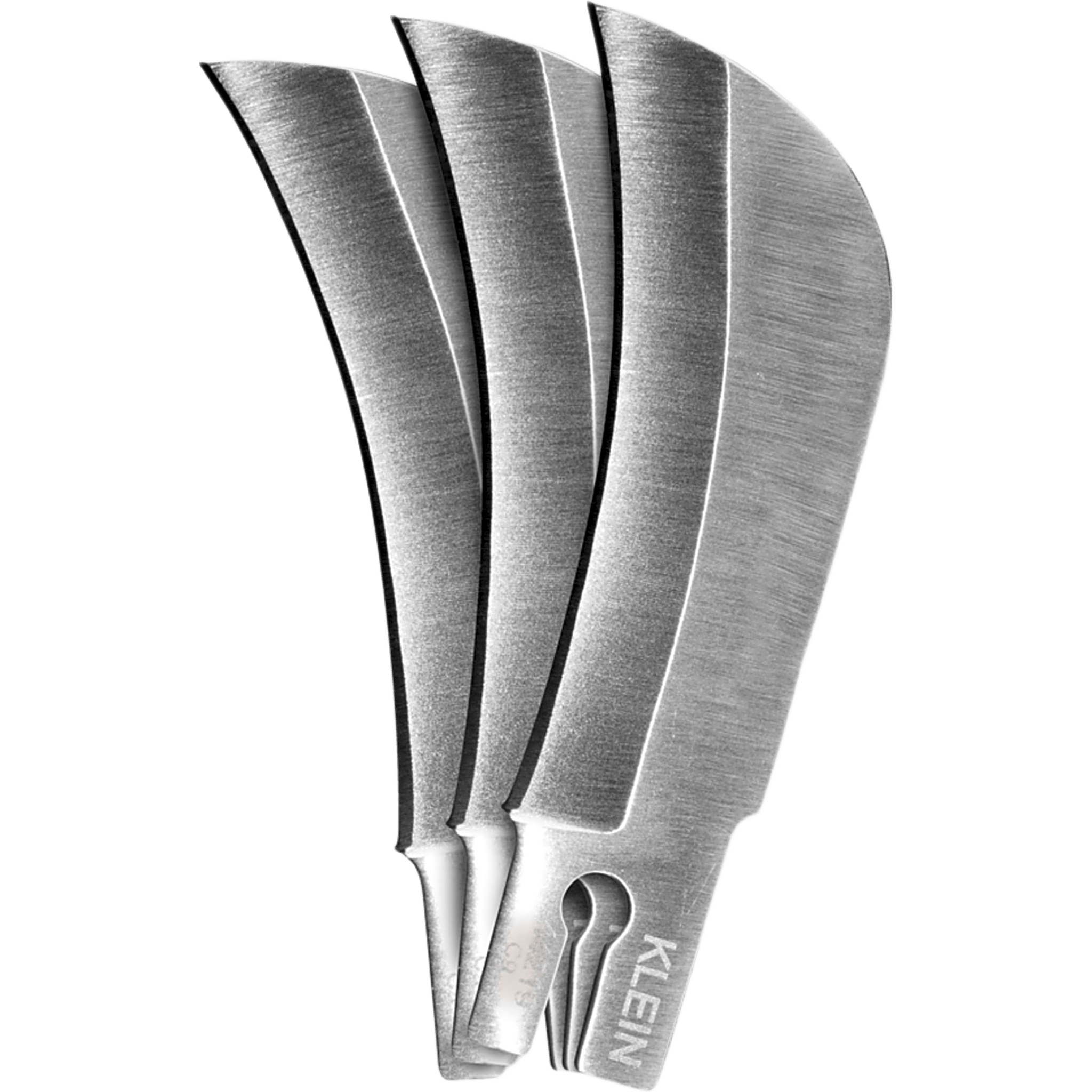 Klein Tools 44219 Cuchilla tipo Pata de Cabra de repuesto para Navaja modelo 44218 / Paquete de 3 unidades.