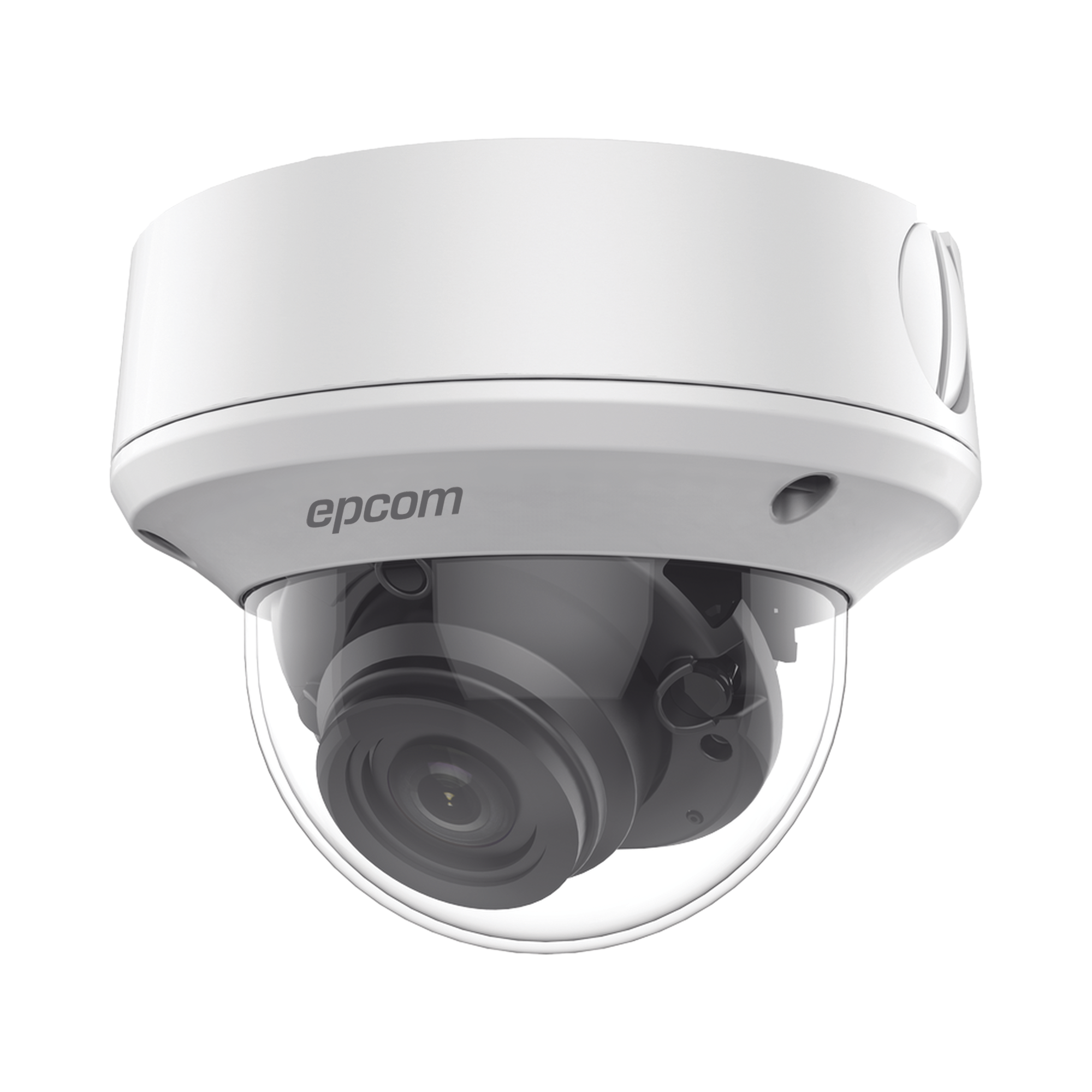 Epcom Professional d50-turbo-g2zw Domo TURBOHD 5 Megapixel / Lente Mot. 2.7 - 13.5 mm / 40 mts IR EXIR / TVI-AHD-CVI-CVBS / IK10 / IP67 / dWDR / 12 Vcc / 24 VCA