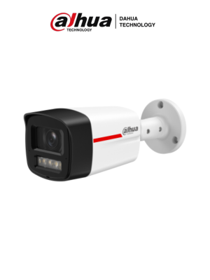 DAHUA DH-IPC-HFW2449TL-S-PROX - Cámara IP Bullet de 4 megapíxeles/ Lente 2.8mm/ 106°/ WizColor X Audio bidireccional / SMD Plus/ Protección Perimetral/ Luz cálida de 30m/ Ranura Micro SD hasta 512/ H265/ P67/ PoE/ #LoNuevo