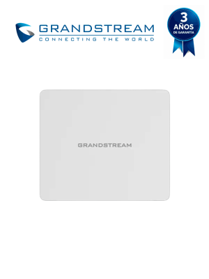 GRANDSTREAM GWN7603 - Punto de Acceso Wi-Fi/ 802.11ac Wave 2, Rendimiento de Hasta 1.27Gbps, Cuenta con 3 Puertos Gigabit Para Conexión Ethernet, Configuración Desde la Nube Gratuita GWN Cloud, o Desde Controlador