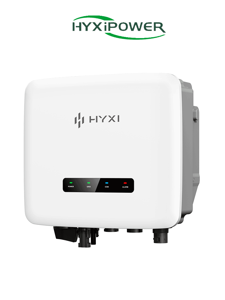 HYXIPOWER HYX-S3K6-S2 - Inversor de Cadena Serie EcoSavvy, Residencial, Potencia de Salida 3600W, Protección contra sobretensión tipo II, Indice de Protección IP66, Administración remota #SOLAR