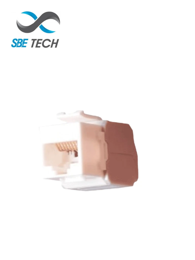 SBE TECH SBE-JACKC6S-WT JACK / CAT 6 / AUTOPONCHABLE /BLANCO