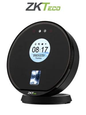 ZKTECO D3 - Terminal de Asistencia y Acceso Básico para Interior con Pantalla LCD de 2.8", 500 Rostros, 1,000 Huellas Digitales BioID+, 150,000 Registros, Wi-Fi de 2.4 GHz, TCP/IP y ZKBio Zlink #ZCTRO