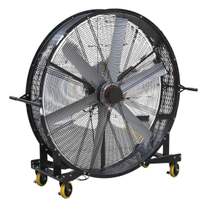 Precision pst-e02-002 Ventilador Industrial Móvil Ultra Silencioso de 1.5 m y 127 Vca, Ideal para Almacenes, Hangares, Líneas de Producción, Gimnasios