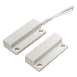 Enforcer Secolarm sm-205q/w Contactos Magnéticos de Montaje Superficial / Miniatura / Lazo Cerrado / Gap 3/4 / Cables Laterales / Blanco o Café / Alta Resistencia