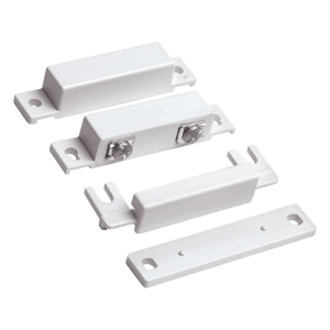 Honeywell Home Resideo 7939wgwh Contacto magnético de superficie para puertas y ventanas, normalmente cerrado, gap de 32 mm