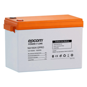 Epcom Power Line By Ritar na160a12pro Batería de Iones de Sodio Ciclo Profundo / 12 Vcc 160 Ah / 1920 Wh / 8000 Ciclos / IP65 / Solar, Marina, Respaldo