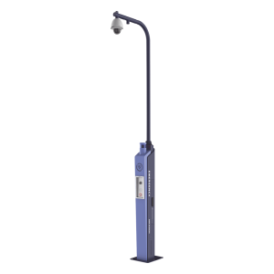 Hikvision ds-pea3m-21h Estación de Pánico con Videollamada (Cámara de 2 Megapixel) / Sirena Integrada (Azul y Rojo) / Alarma Integrada / Protección IP65 / Montaje para Colocar PTZ