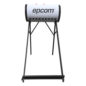 Epcom stelpwh90inc Bóiler Solar SIN TUBOS de 90L, Baja Presión, Termotanque Inoxidable de Grado Alimenticio, Resistentes a Granizo de Hasta 25 mm/ l , Incluye Anodo de Magnesio