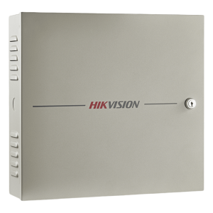 Hikvision ds-k2604t Controlador de Acceso / 4 Puerta / 8 Lectores Huella y Tarjeta / Integración con Video / 100,000 Tarjetas / Incluye Gabinete y Fuente de Alimentación 12Vcc/8A / Soporta batería de respaldo