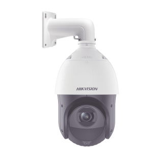Hikvision ds-2de4415iw-de(t5) PTZ IP 4 Megapixel / 15X Zoom / 100 mts IR / Exterior IP66 / DARKFIGHTER / ACUSENSE (Evita Falsas Alarmas) / Detección Facial / WDR 120 dB / Entrada y Salida de Audio y Alarmas / HLC / EIS / PoE+ / MicroSD
