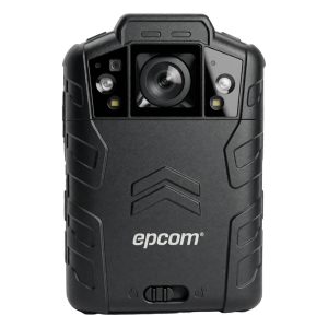 Epcom xmrx5-v2 Body Camera (Cámara Corporal) | 4K@30fps | H.265/H.264 | Lente 130°  | GPS Interconstruido | Visión Nocturna IR 10 m | IP68 | Resistencia a Caídas 2 m | 128GB | Batería 2500mAh | 12h Grabación | Certificación